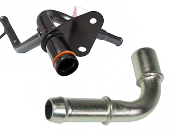 tube parts with formed ends